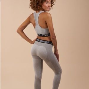 Grey Gymshark “Flex” Leggings size small
